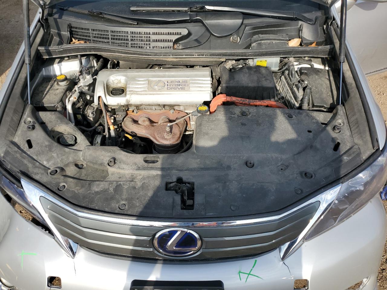 2010 Lexus Hs 250h Premium Silver vin: JTHBB1BA8A2010455