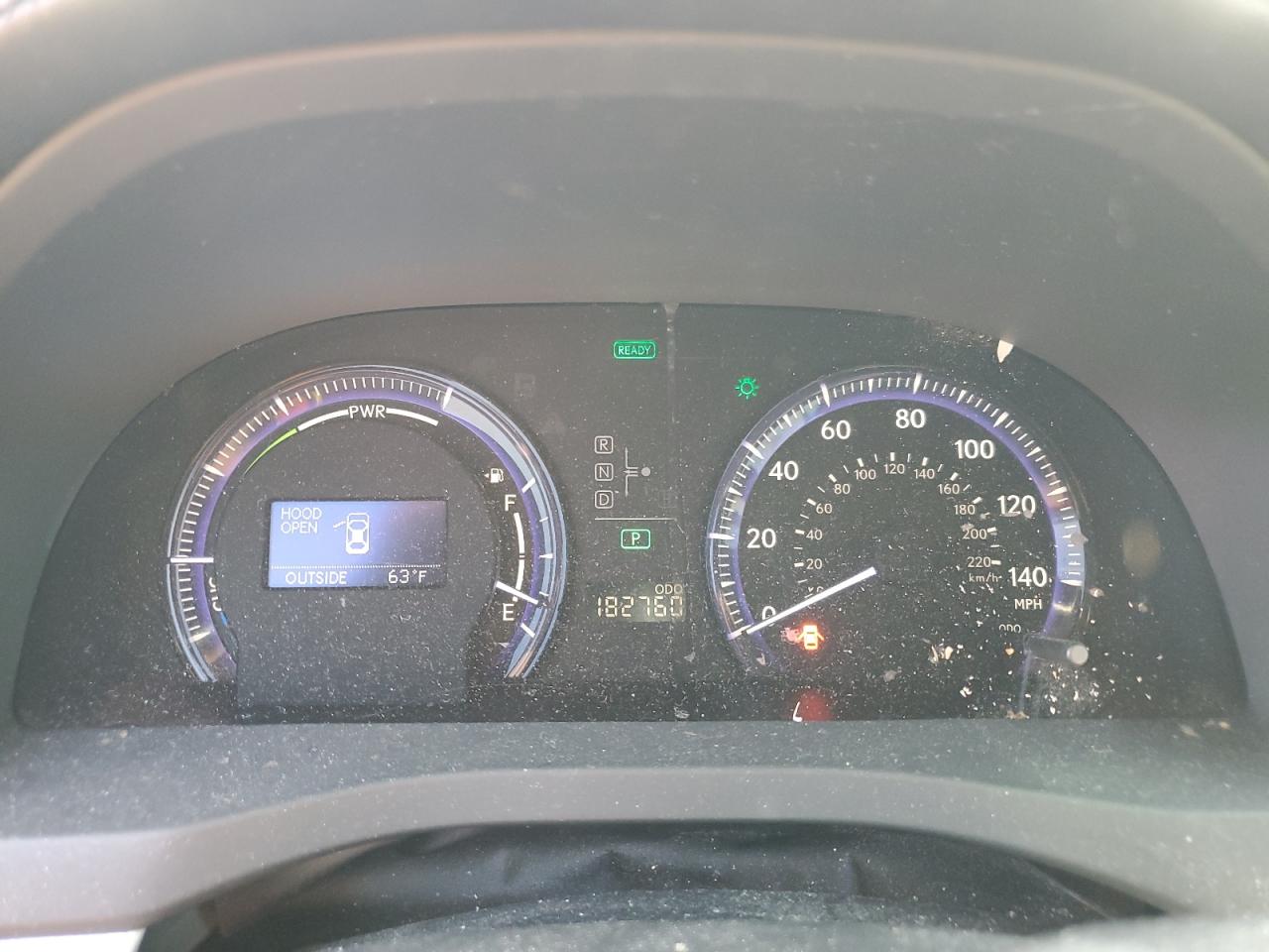 2010 Lexus Hs 250h Premium Silver vin: JTHBB1BA8A2010455