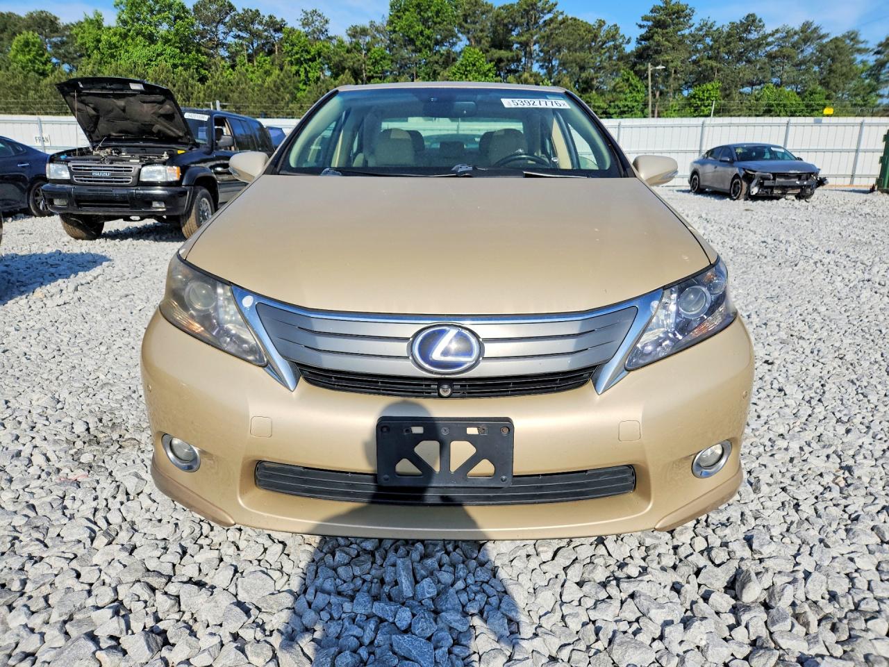 2010 Lexus Hs 250h Золотой vin: JTHBB1BA8A2010990