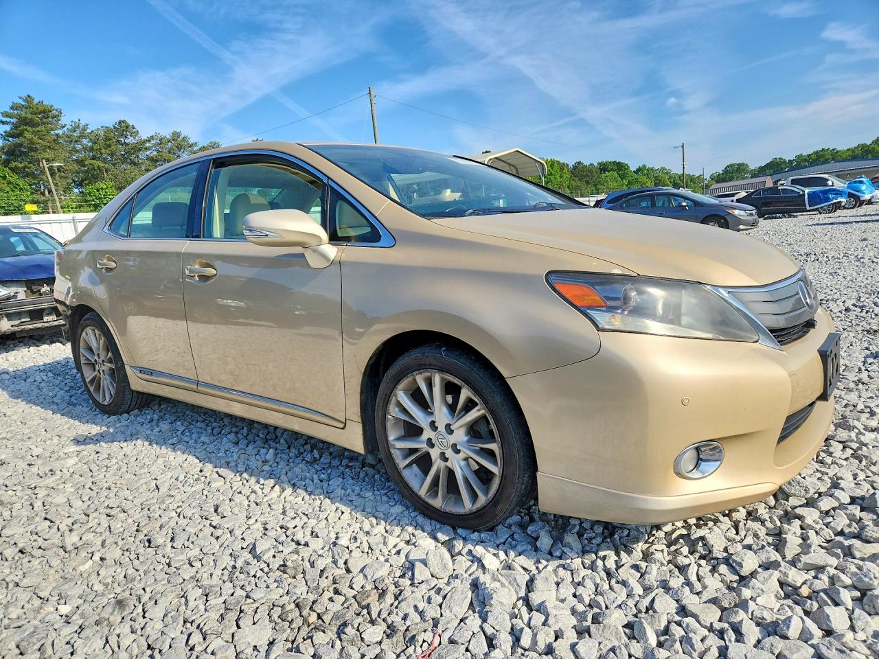2010 Lexus Hs 250h Золотой vin: JTHBB1BA8A2010990