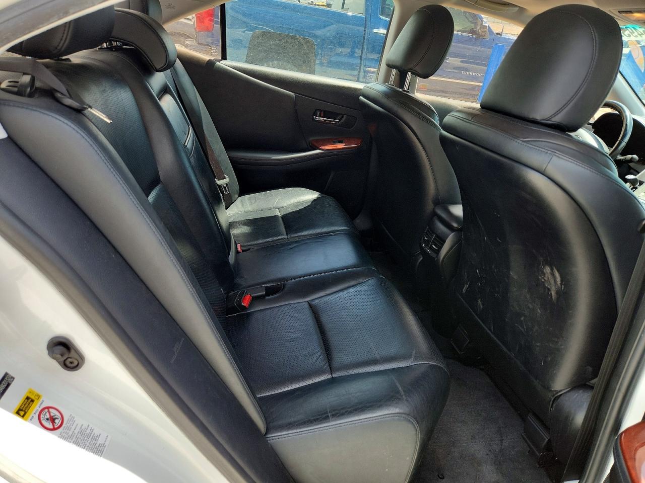 2010 Lexus Hs 250h White vin: JTHBB1BA8A2013274