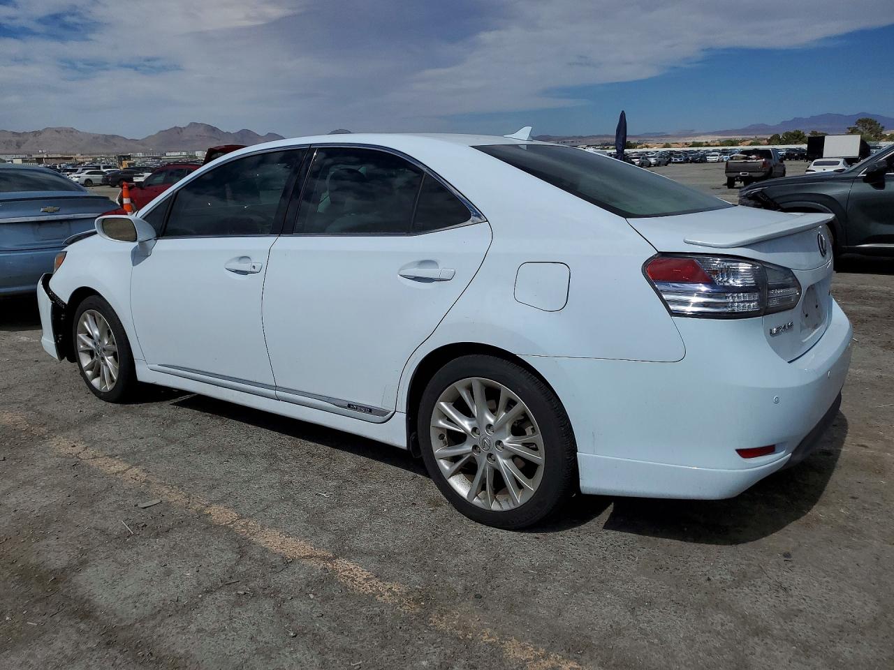 2010 Lexus Hs 250h White vin: JTHBB1BA8A2014215