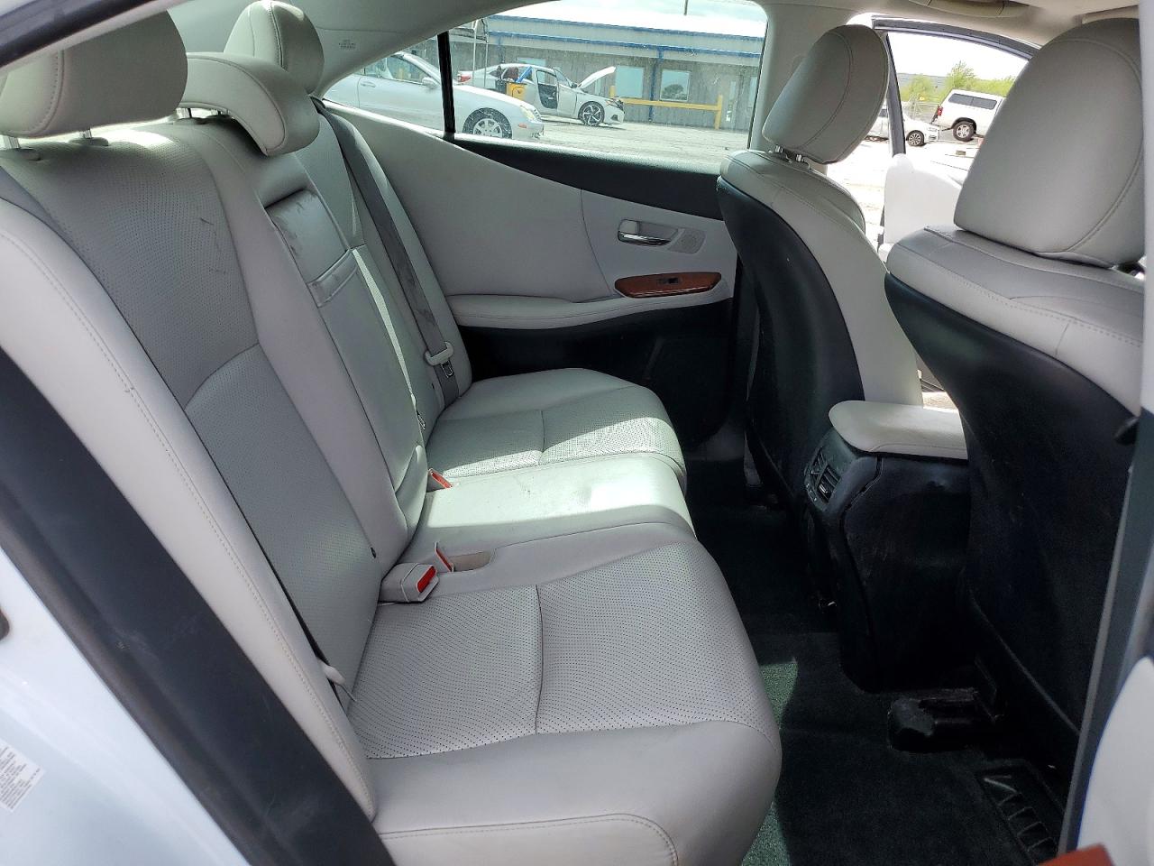 2010 Lexus Hs 250h White vin: JTHBB1BA8A2014215