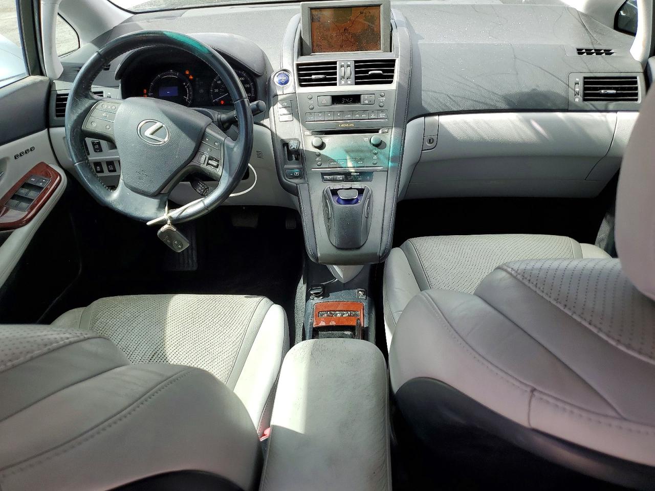 2010 Lexus Hs 250h White vin: JTHBB1BA8A2014215