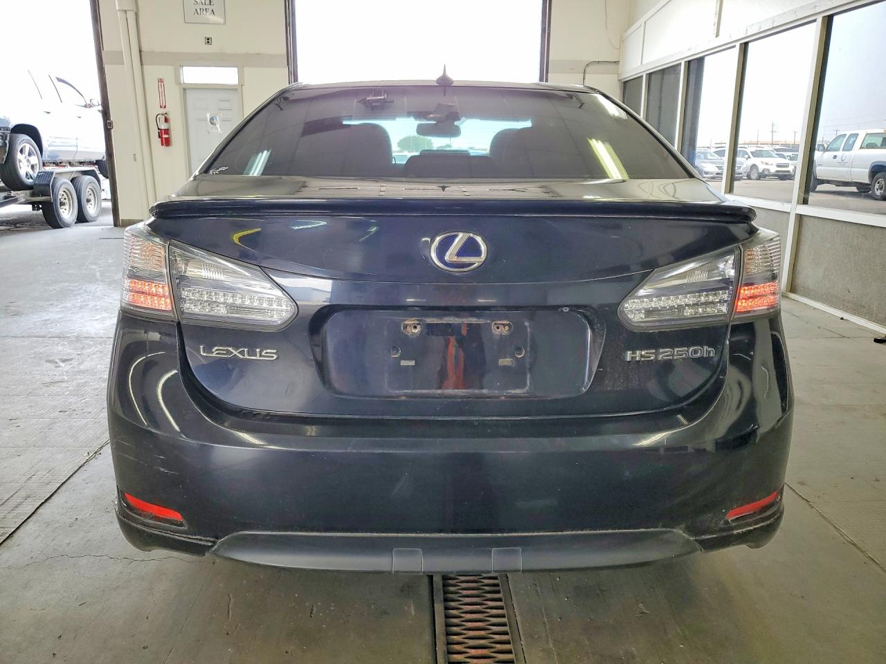 2010 Lexus Hs 250h Black vin: JTHBB1BA8A2023139