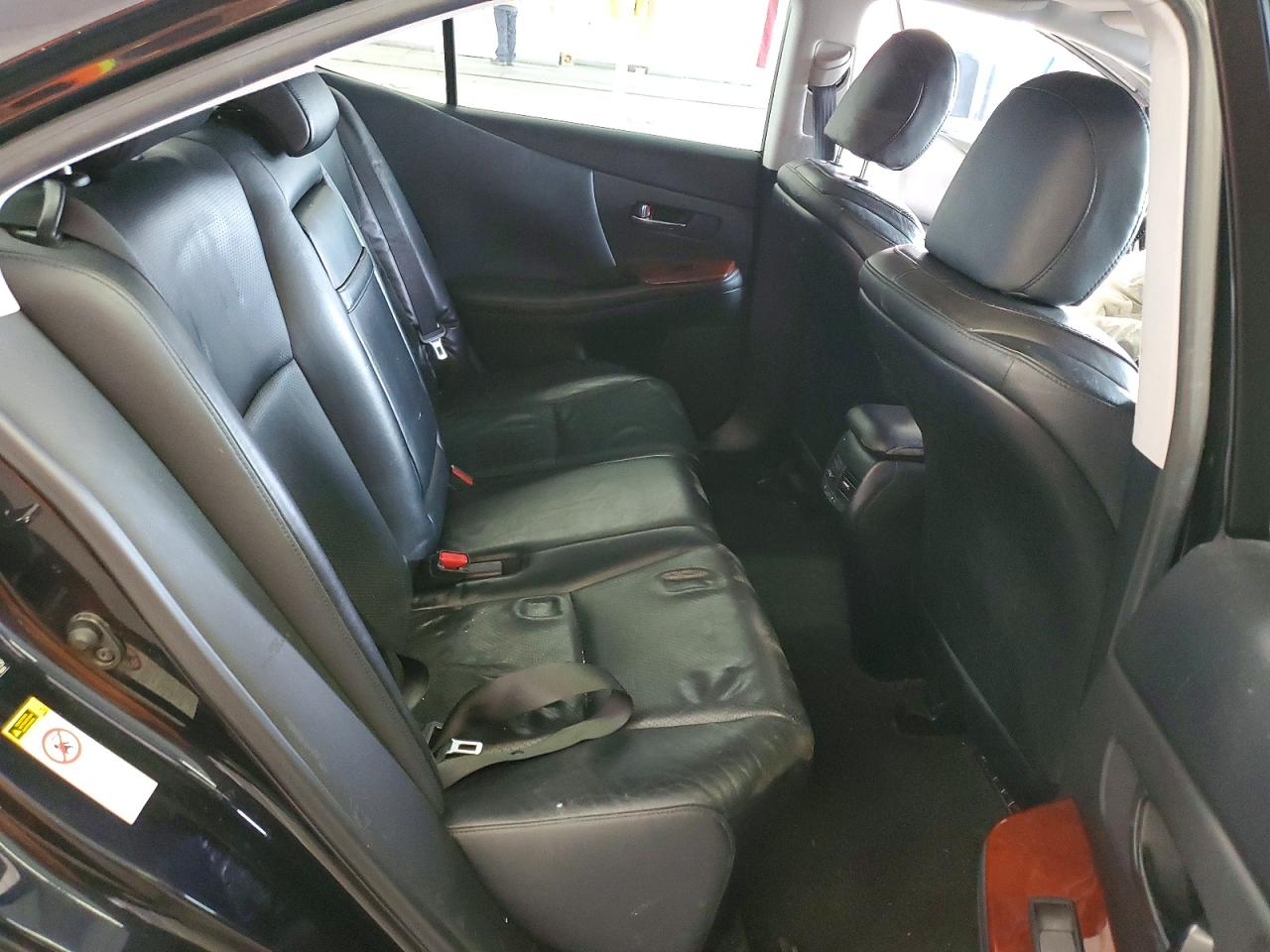 2010 Lexus Hs 250h Black vin: JTHBB1BA8A2023139