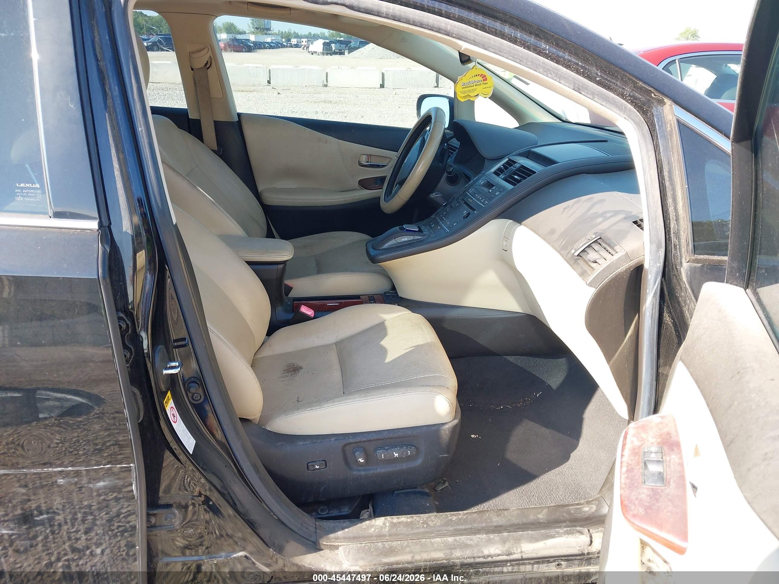 2010 Lexus Hs 250h Premium Black vin: JTHBB1BA8A2025148