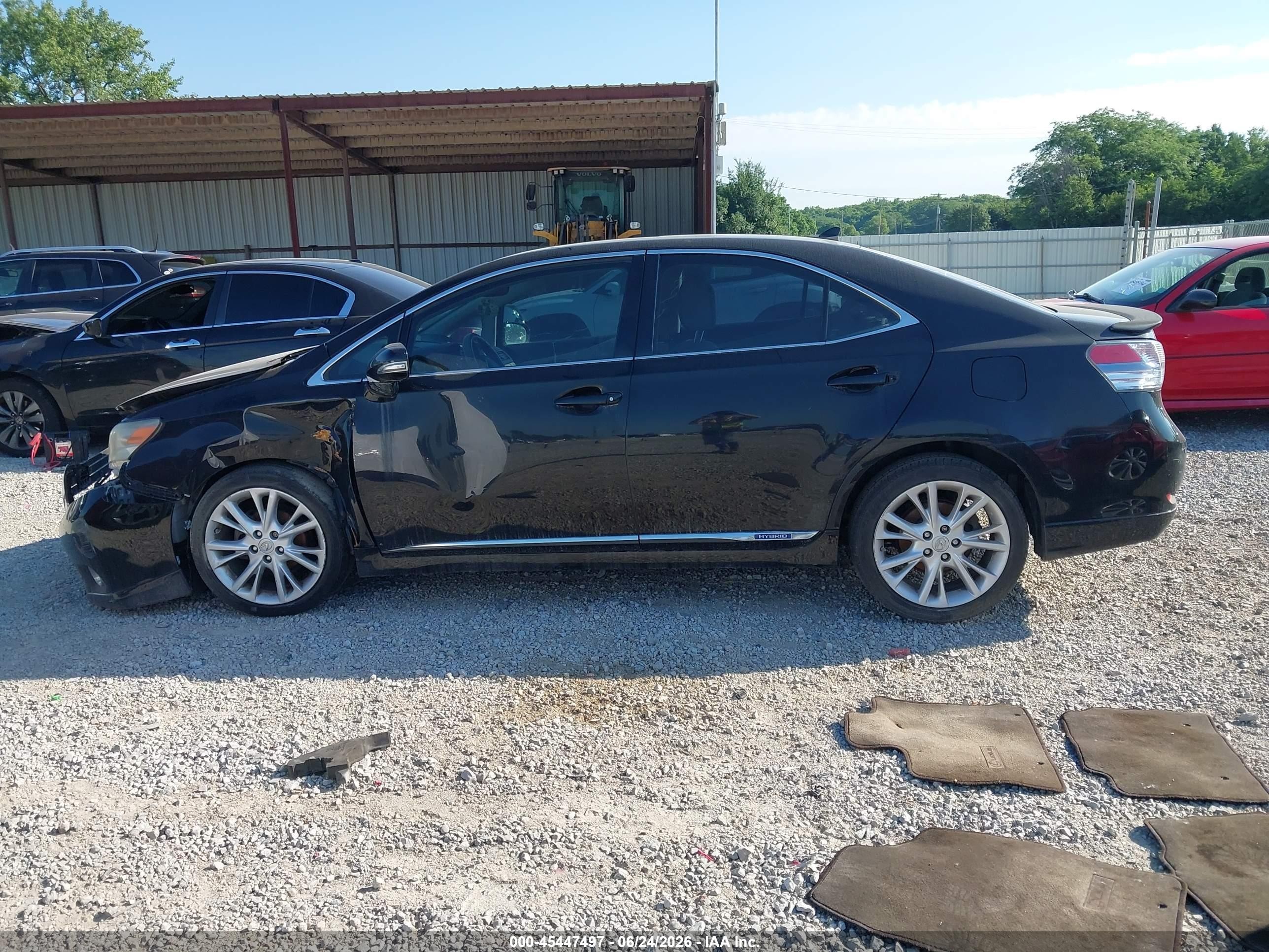 2010 Lexus Hs 250h Premium Black vin: JTHBB1BA8A2025148