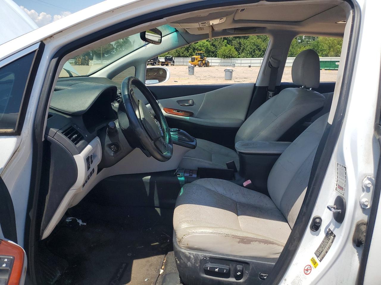 2010 Lexus Hs 250h Белый vin: JTHBB1BA9A2001344