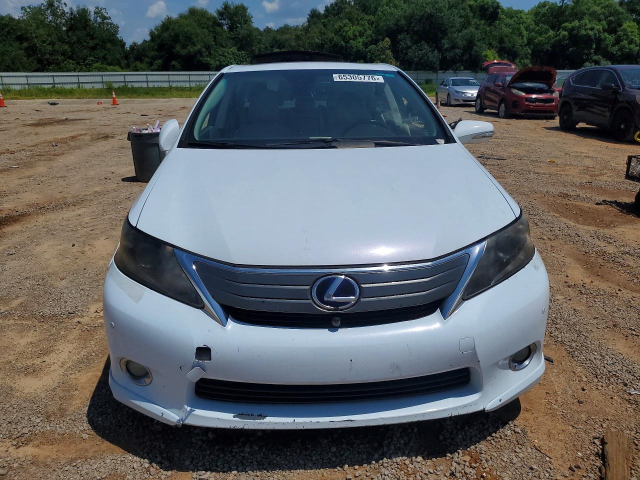 2010 Lexus Hs 250h Белый vin: JTHBB1BA9A2001344