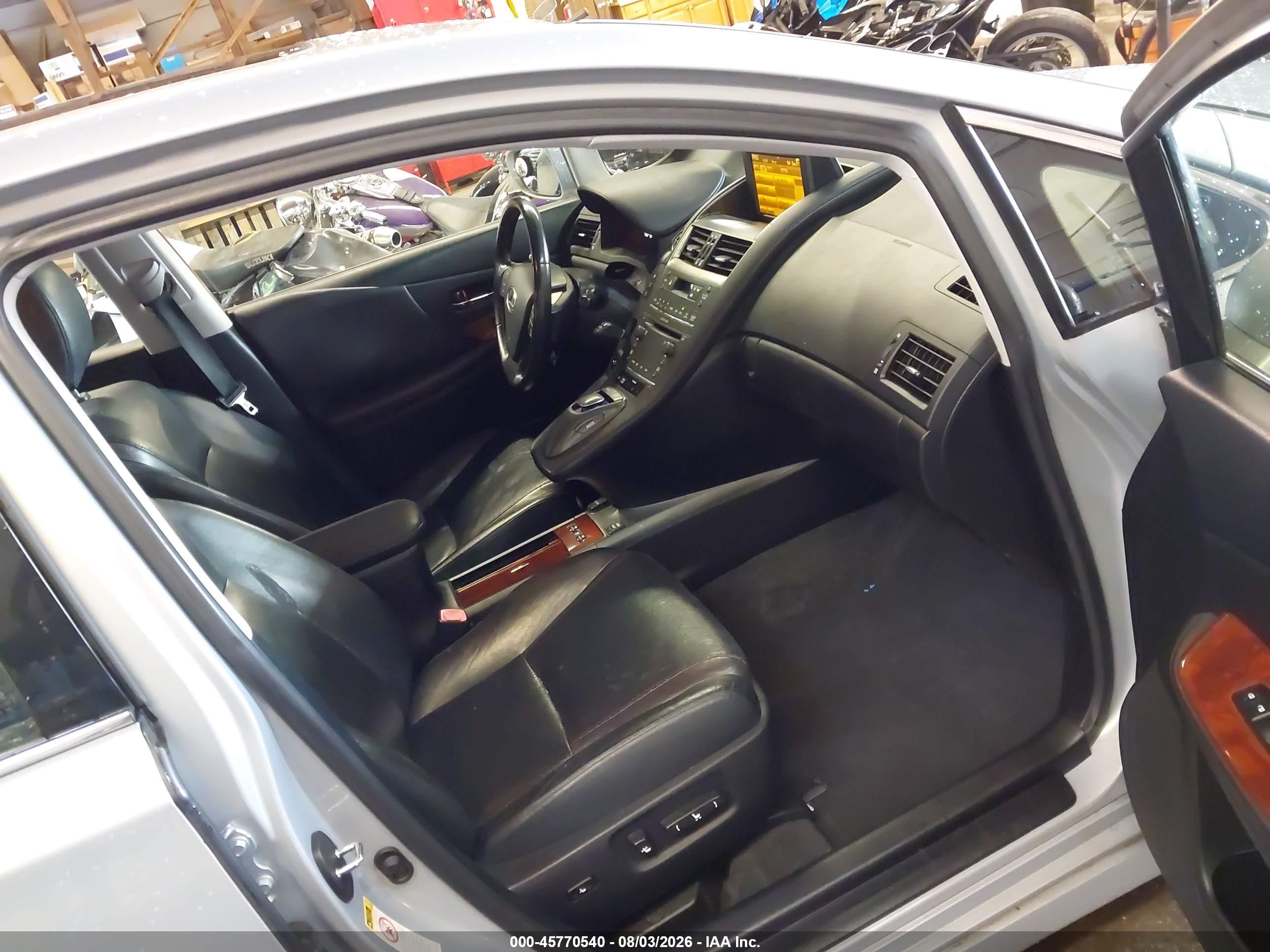 2010 Lexus Hs 250h Premium Silver vin: JTHBB1BA9A2008830