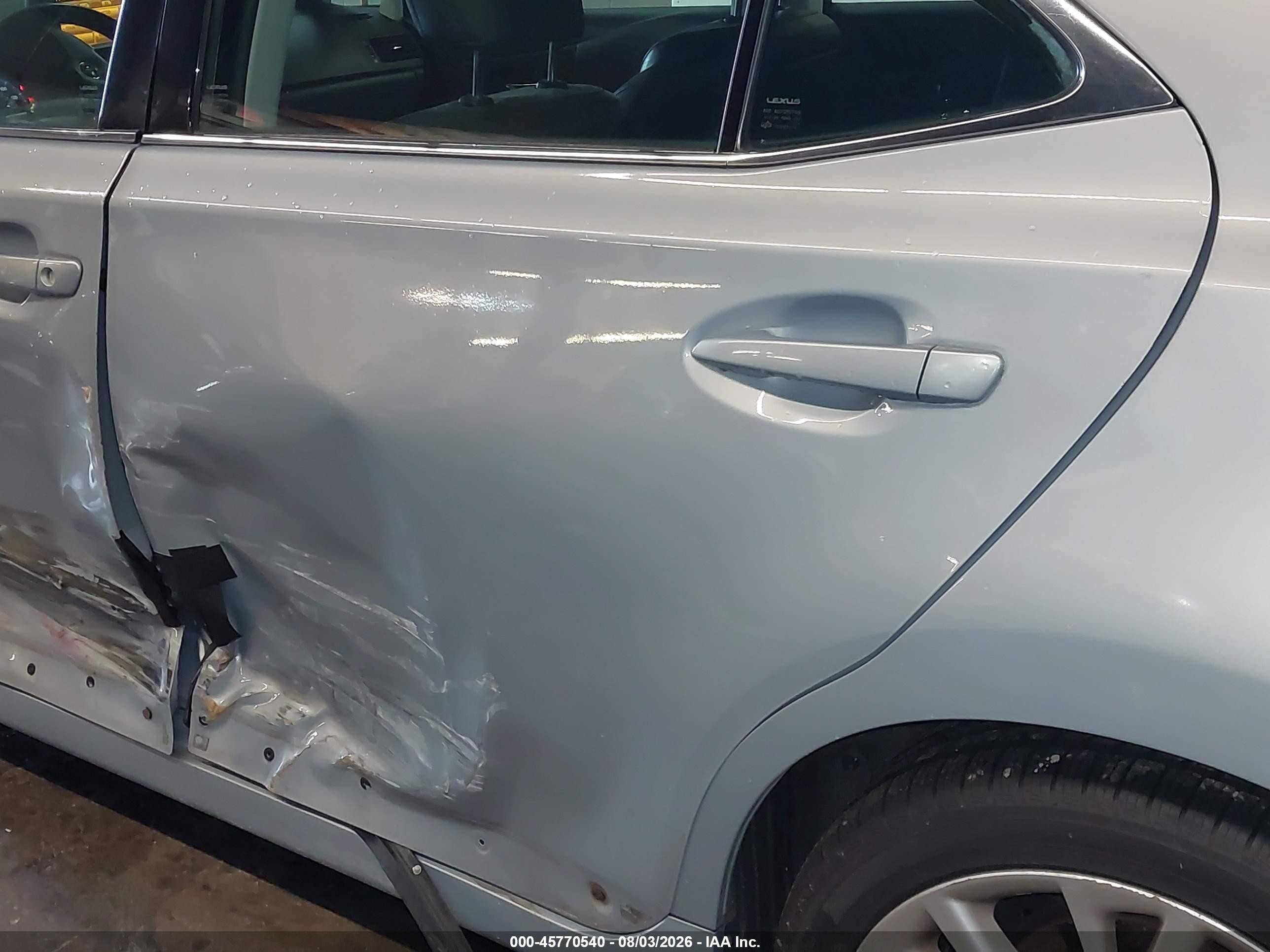 2010 Lexus Hs 250h Premium Silver vin: JTHBB1BA9A2008830