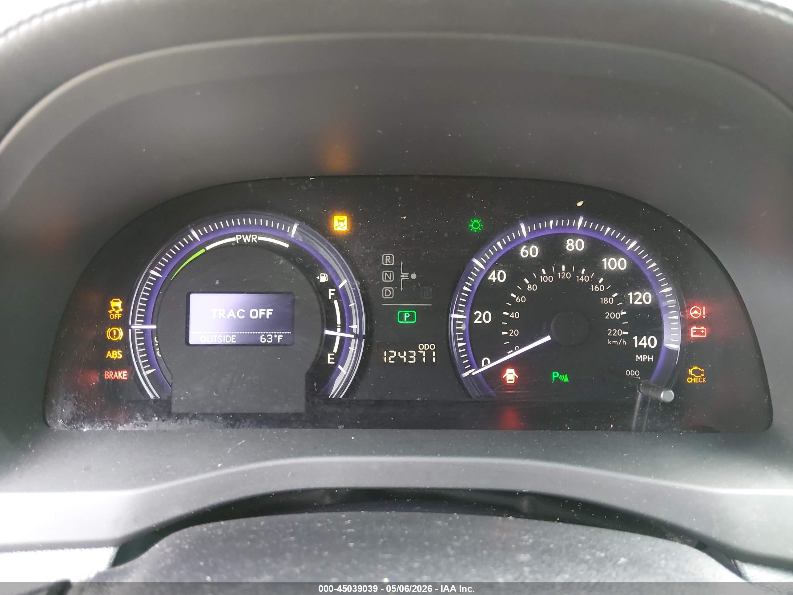 2010 Lexus Hs 250h Premium Red vin: JTHBB1BA9A2020704