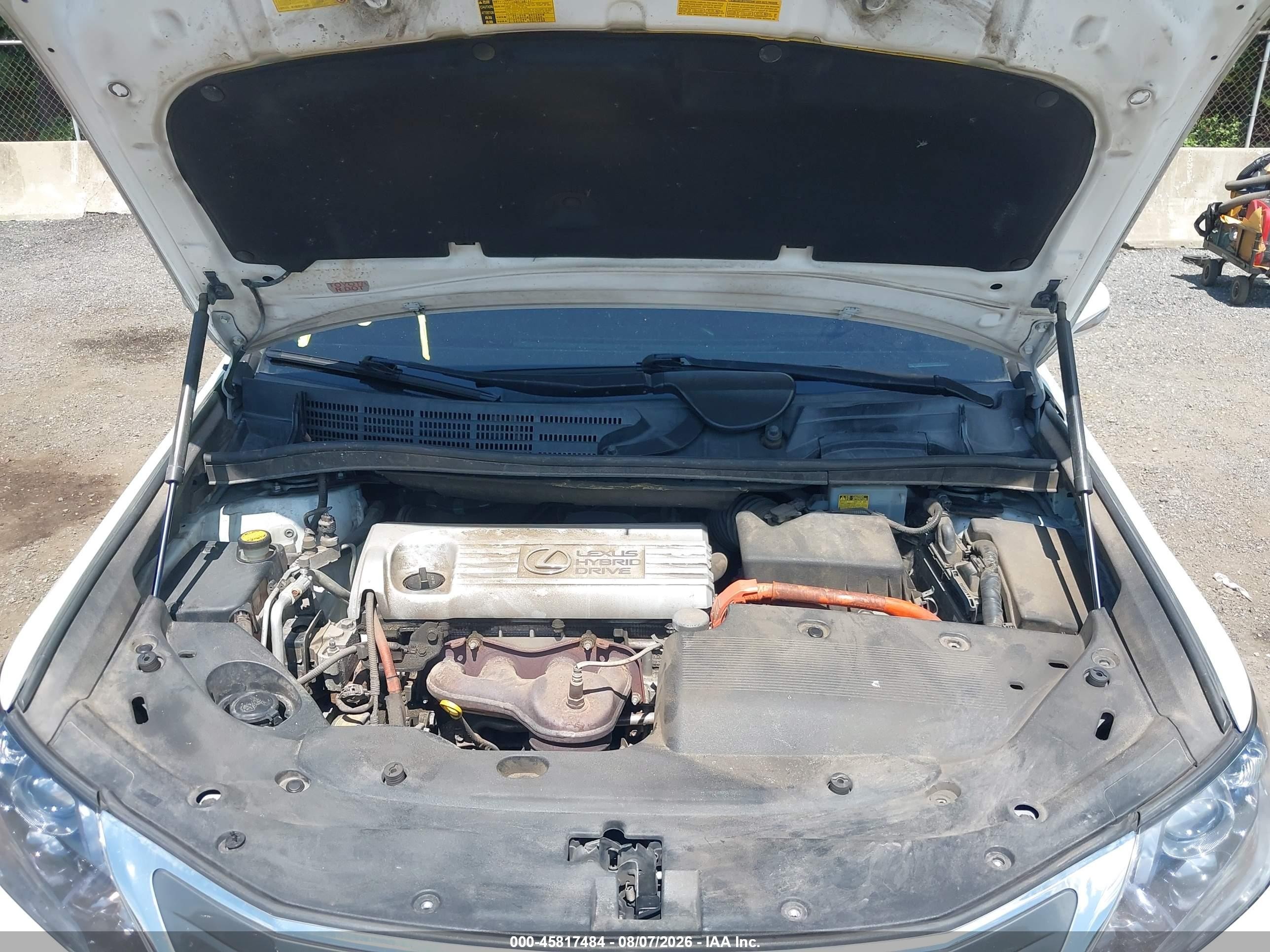 2010 Lexus Hs 250h White vin: JTHBB1BA9A2023585