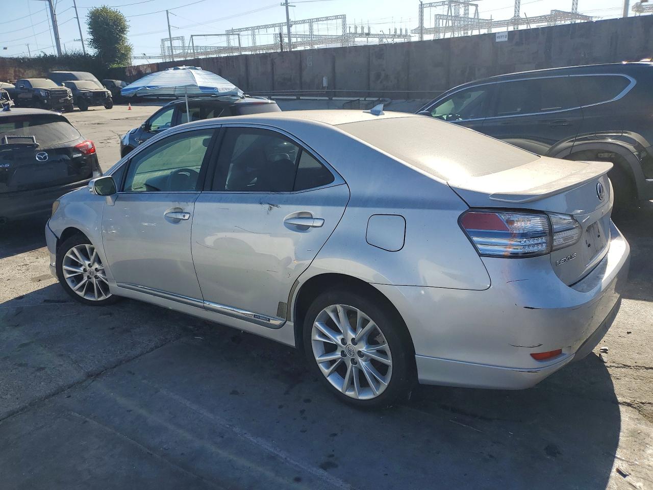 2010 Lexus Hs 250h Silver vin: JTHBB1BA9A2025188