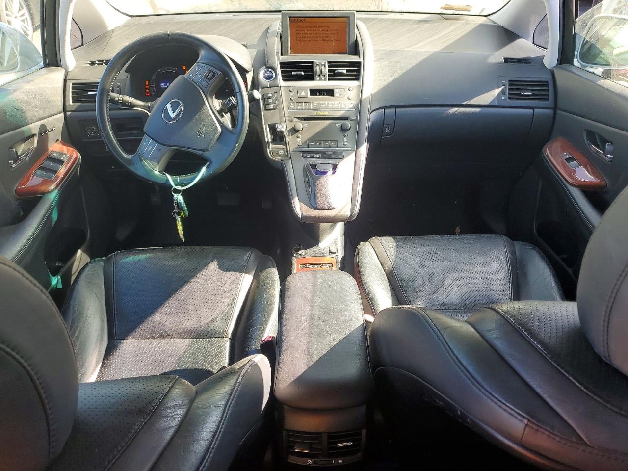 2010 Lexus Hs 250h Silver vin: JTHBB1BA9A2025188