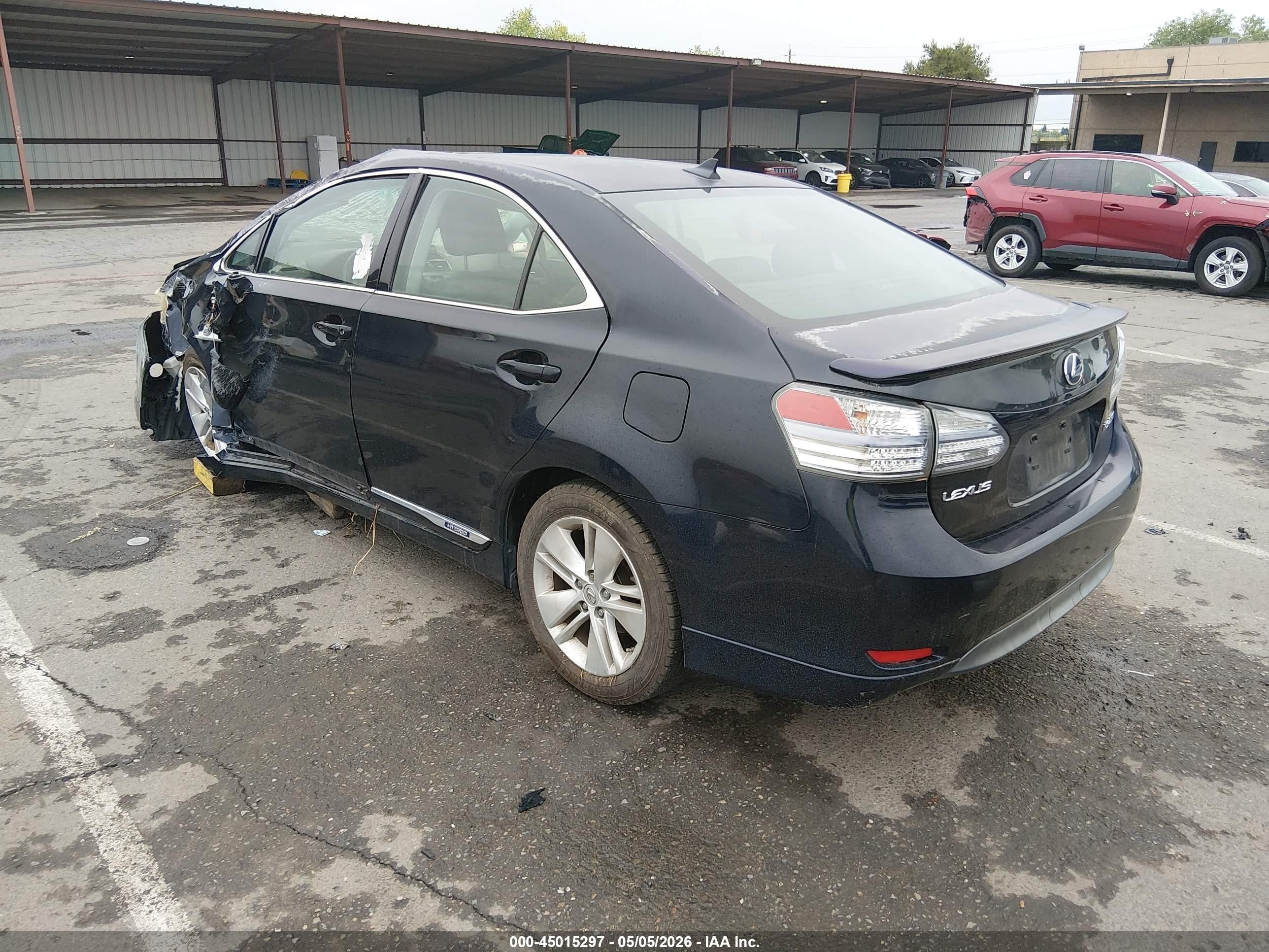 2010 Lexus Hs 250h   Blue vin: JTHBB1BA9A2034974