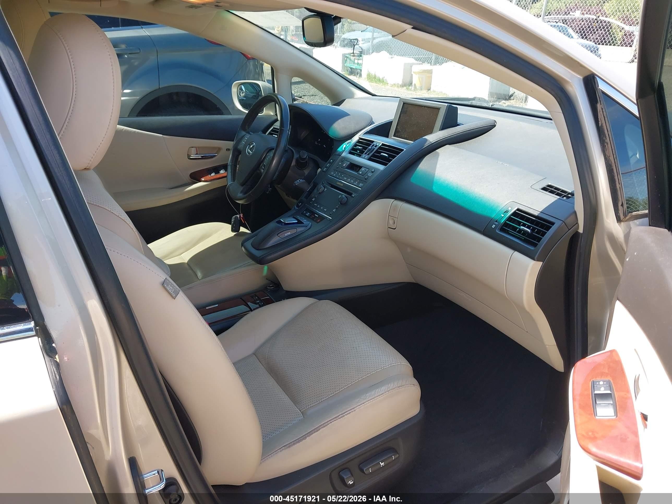 2011 Lexus Hs 250h Premium Gold vin: JTHBB1BA9B2043045