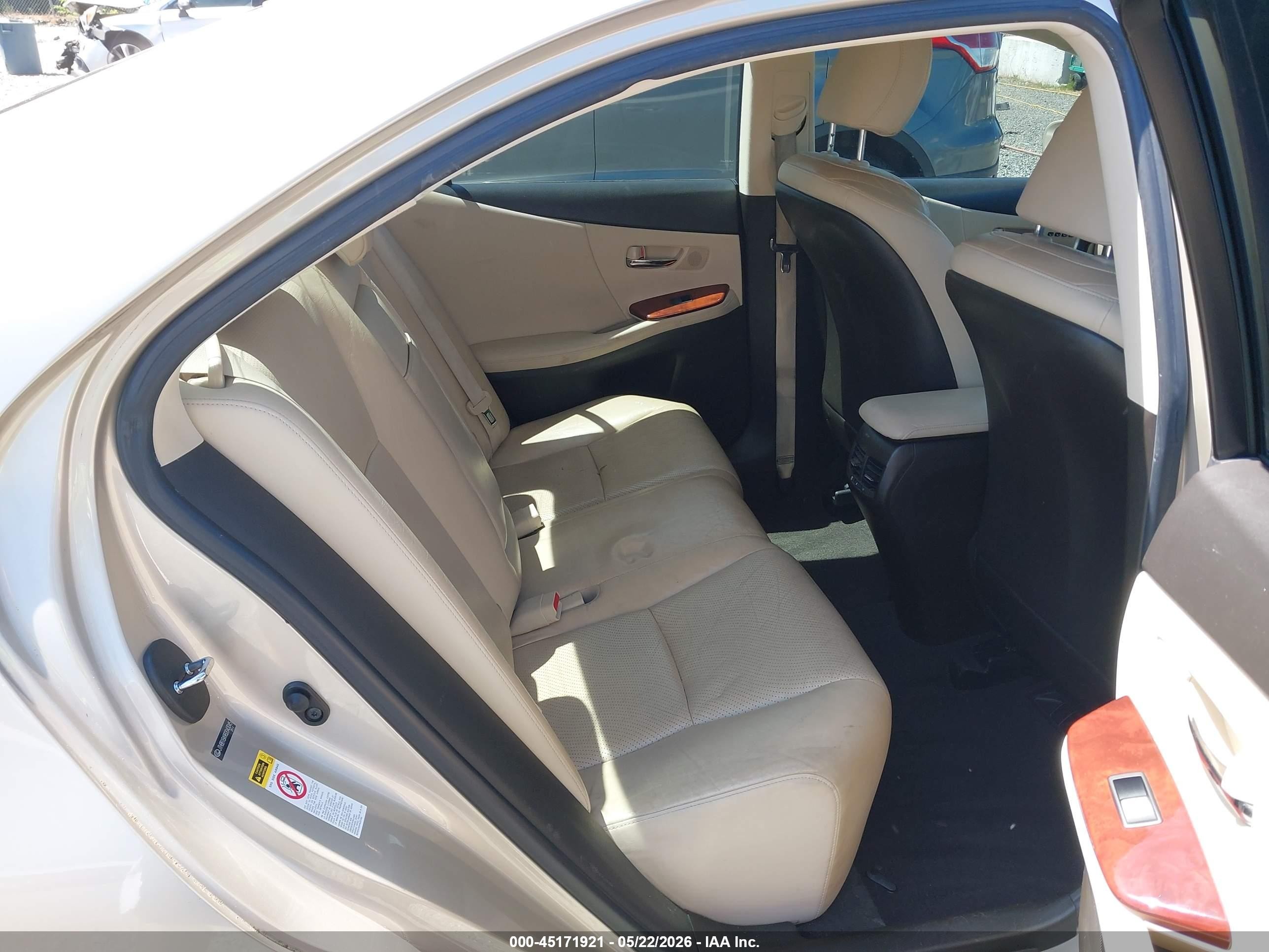 2011 Lexus Hs 250h Premium Gold vin: JTHBB1BA9B2043045