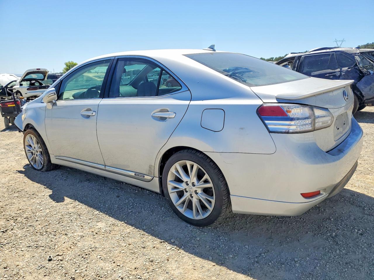 2011 Lexus Hs 250h Base Silver vin: JTHBB1BA9B2047578