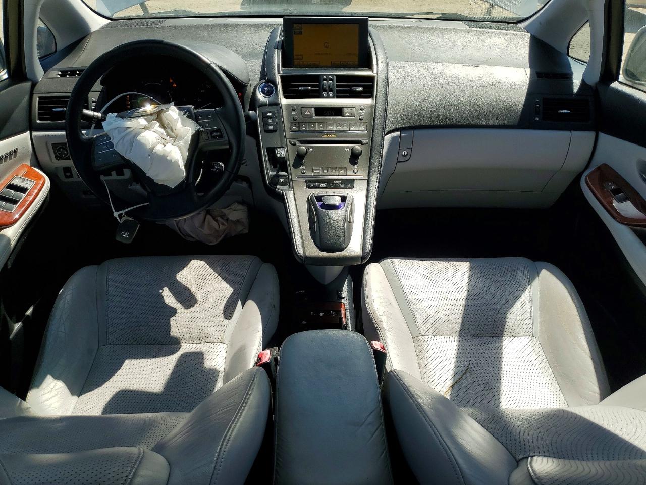 2011 Lexus Hs 250h Base Silver vin: JTHBB1BA9B2047578