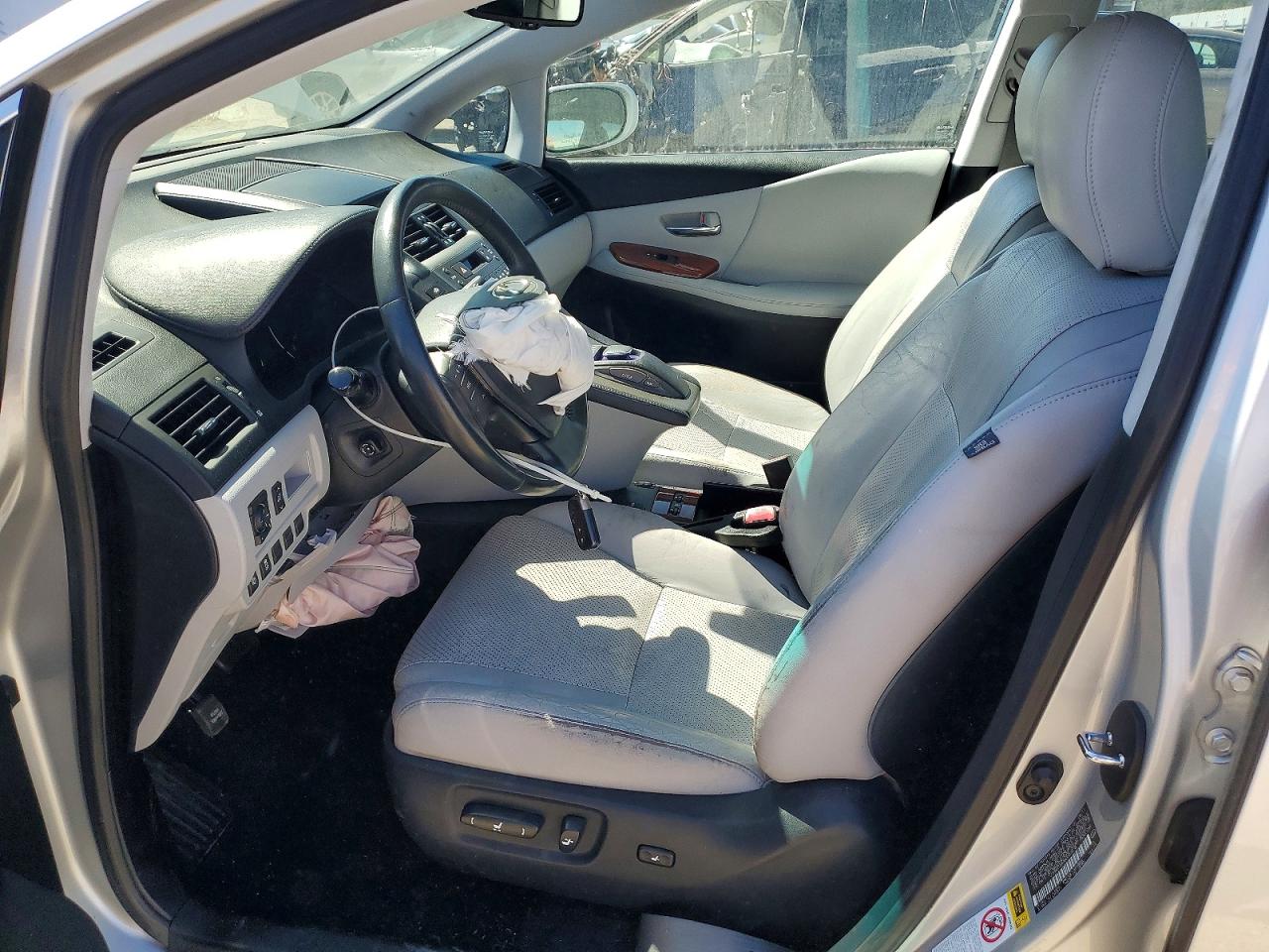 2011 Lexus Hs 250h Base Silver vin: JTHBB1BA9B2047578