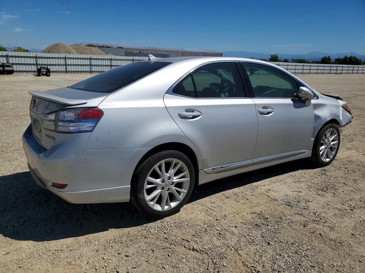 2011 Lexus Hs 250h Base Silver vin: JTHBB1BA9B2047578