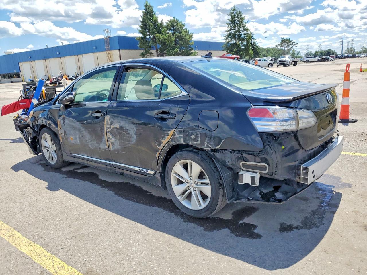 2012 Lexus Hs 250h Black vin: JTHBB1BA9C2049218