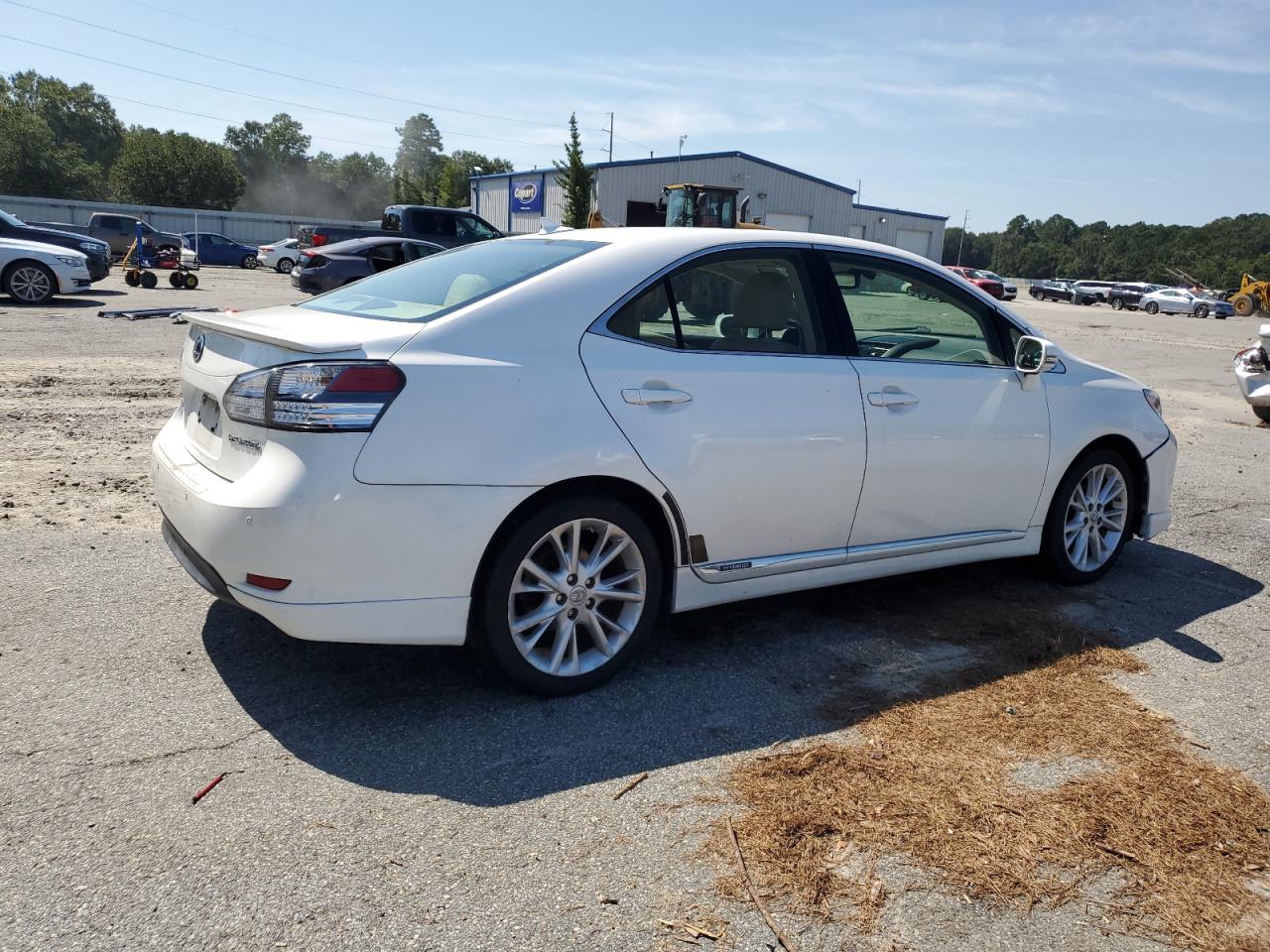 2010 Lexus Hs 250h White vin: JTHBB1BAXA2001997