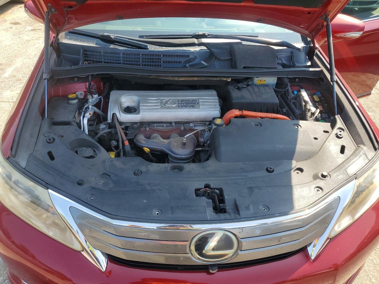 2010 Lexus Hs 250h Premium Red vin: JTHBB1BAXA2012787