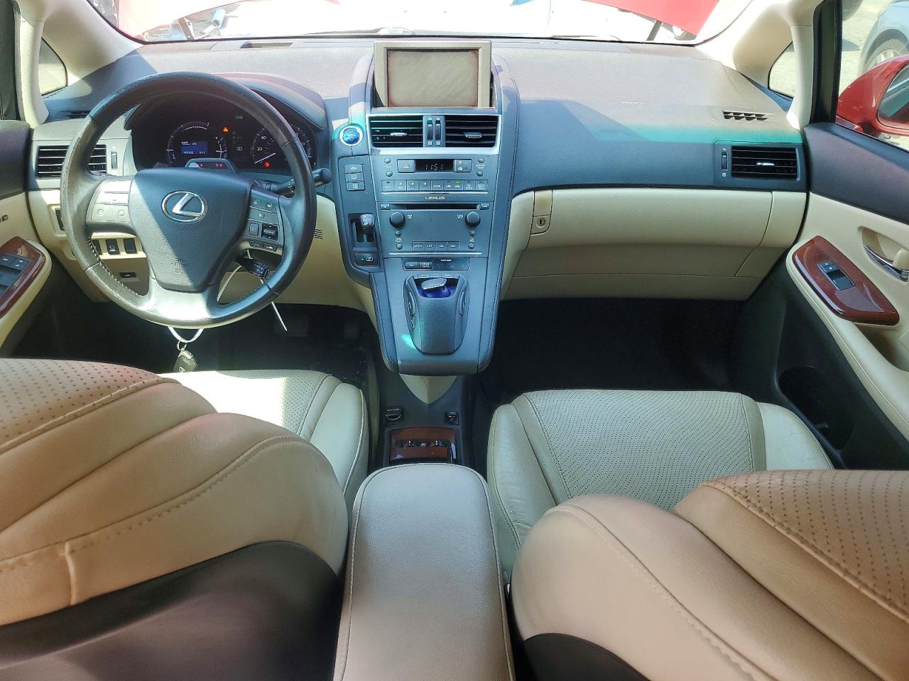 2010 Lexus Hs 250h Premium Red vin: JTHBB1BAXA2012787