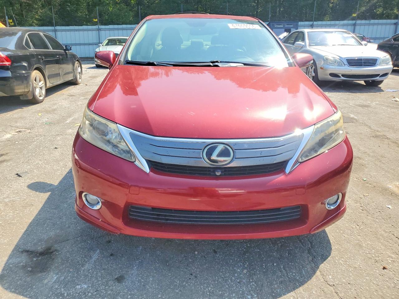 2010 Lexus Hs 250h Premium Red vin: JTHBB1BAXA2012787