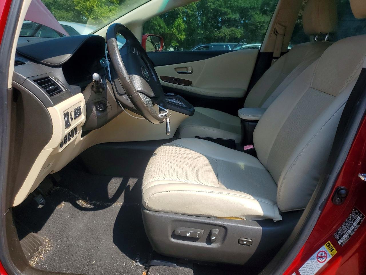 2010 Lexus Hs 250h Premium Red vin: JTHBB1BAXA2012787