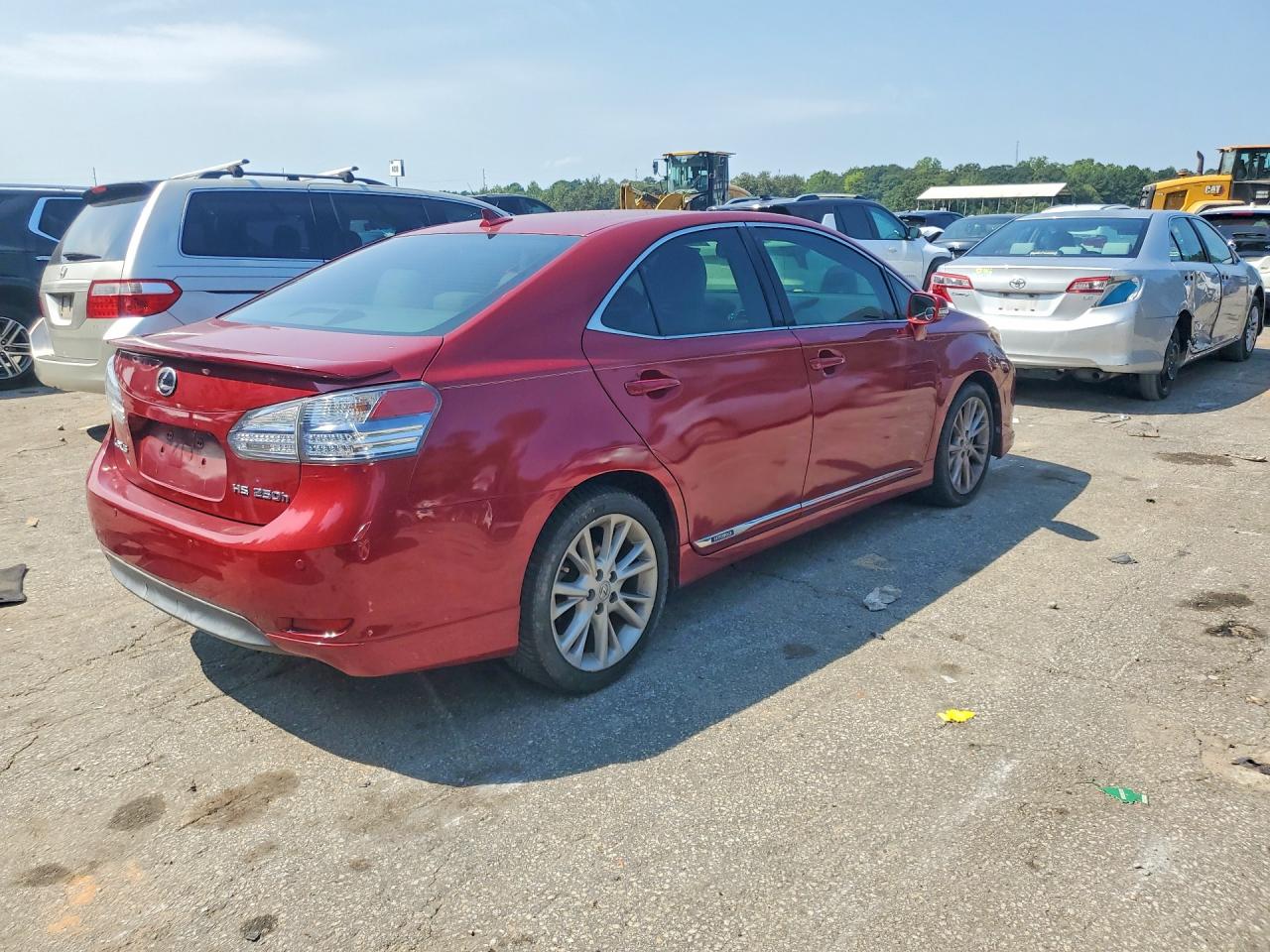 2010 Lexus Hs 250h Premium Red vin: JTHBB1BAXA2012787