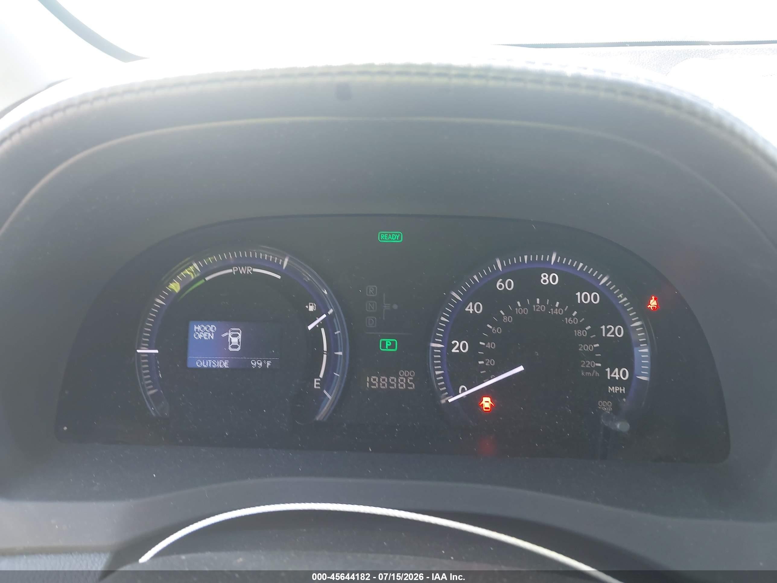 2010 Lexus Hs 250h White vin: JTHBB1BAXA2030951