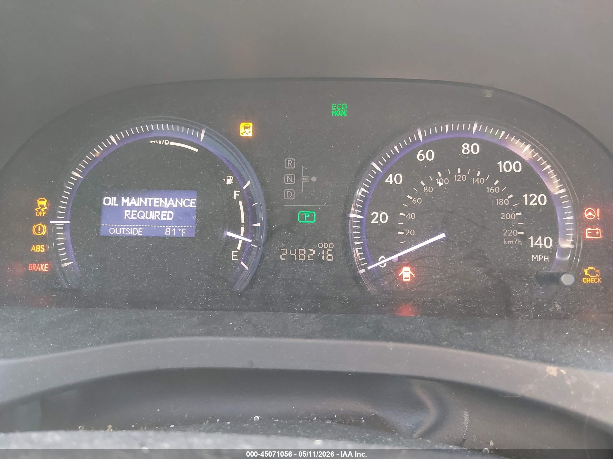 2011 Lexus Hs 250h   Black vin: JTHBB1BAXB2043359