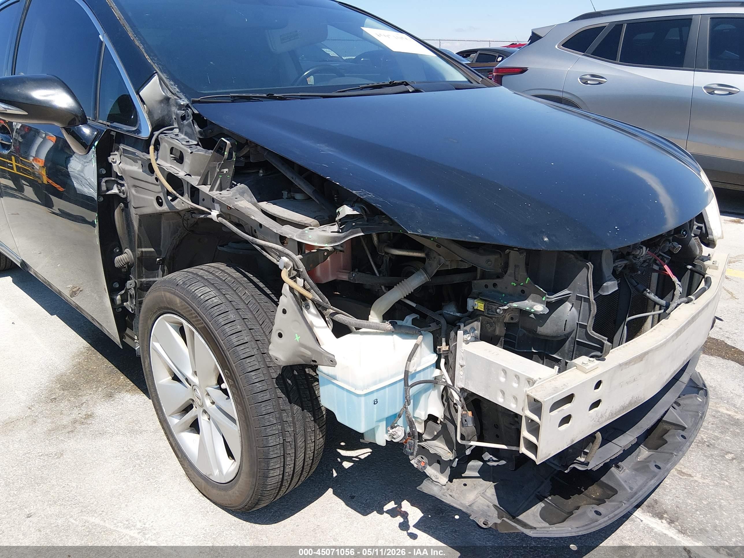 2011 Lexus Hs 250h   Black vin: JTHBB1BAXB2043359