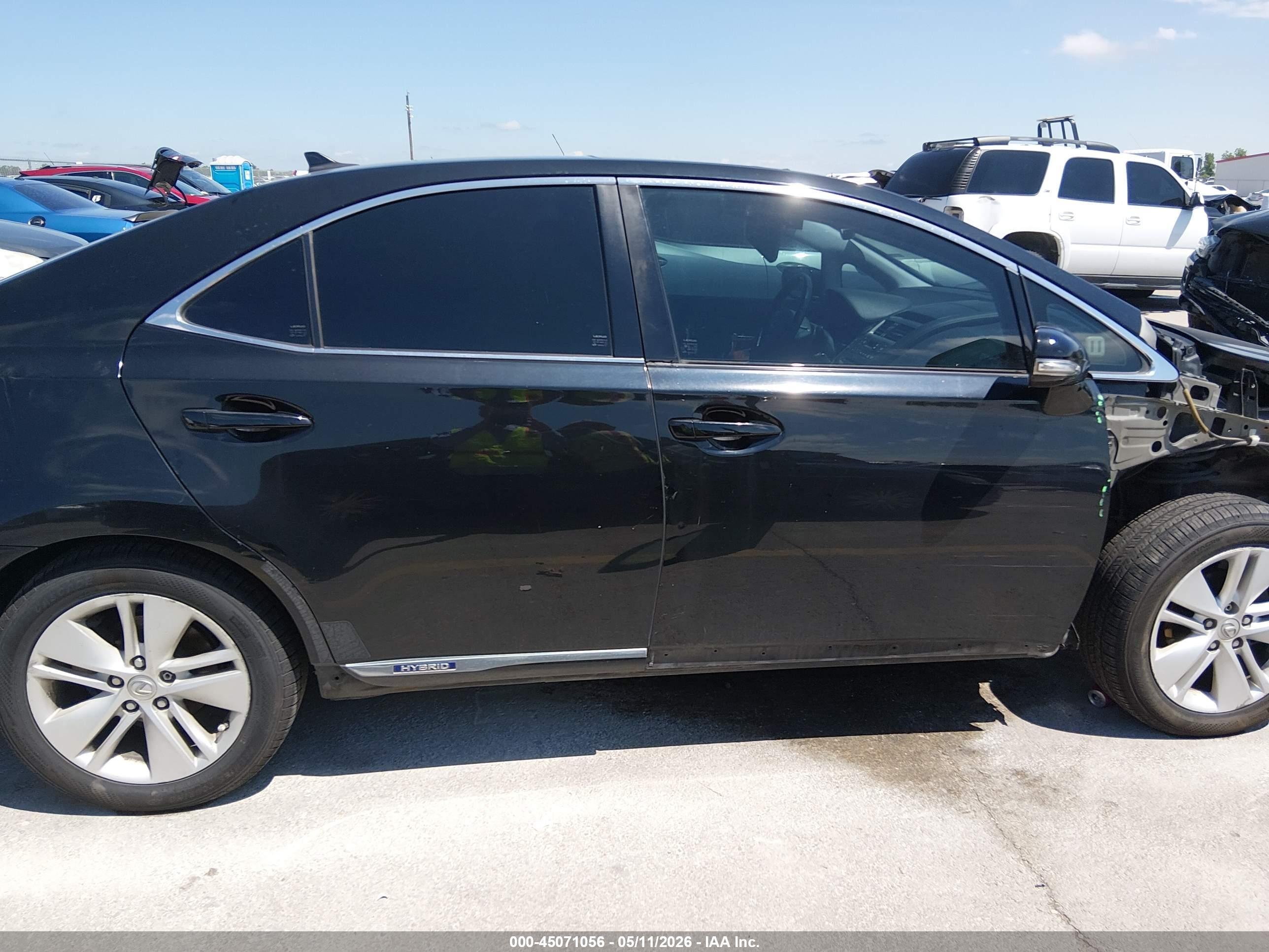 2011 Lexus Hs 250h   Black vin: JTHBB1BAXB2043359