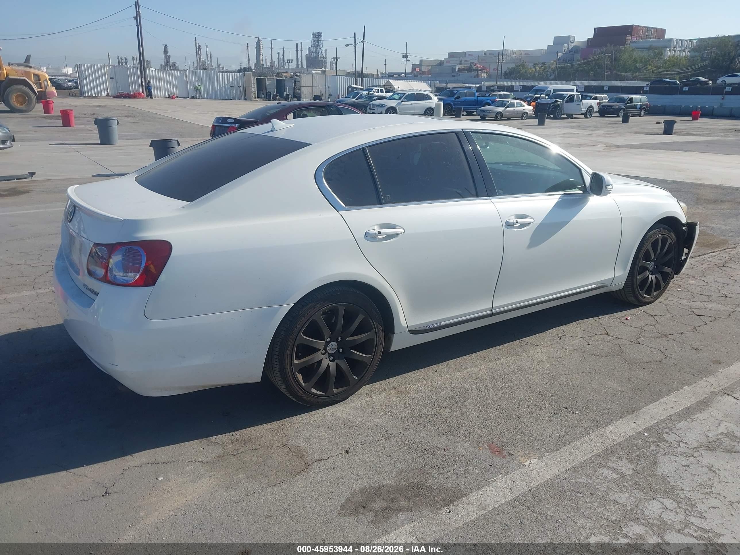 2010 Lexus Gs 450h   Белый vin: JTHBC1KS0A5021115