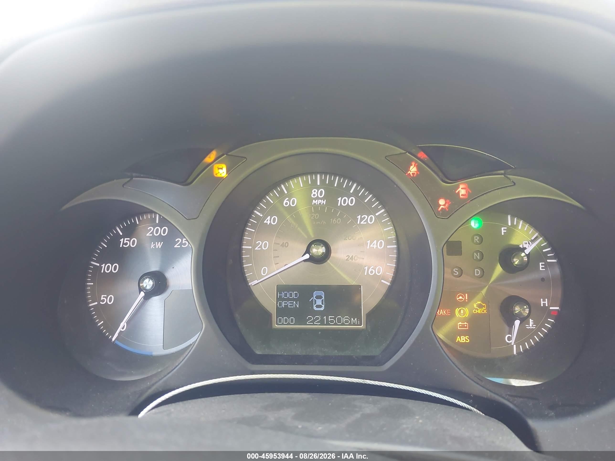 2010 Lexus Gs 450h   Белый vin: JTHBC1KS0A5021115