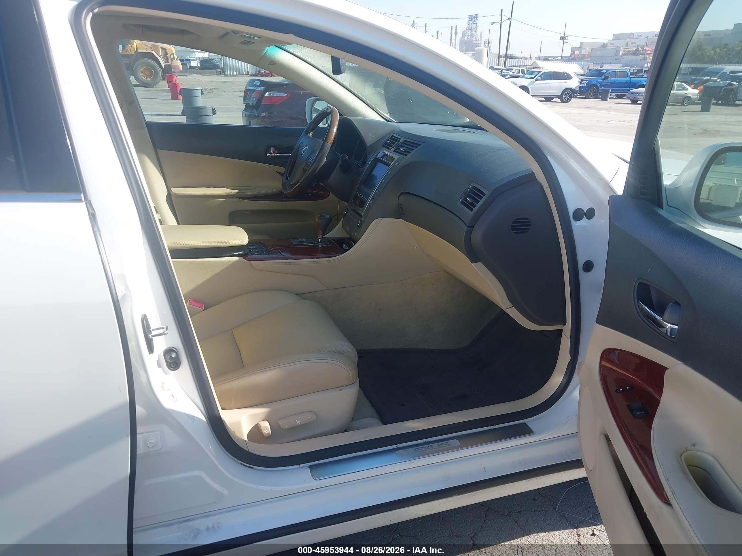 2010 Lexus Gs 450h   Белый vin: JTHBC1KS0A5021115