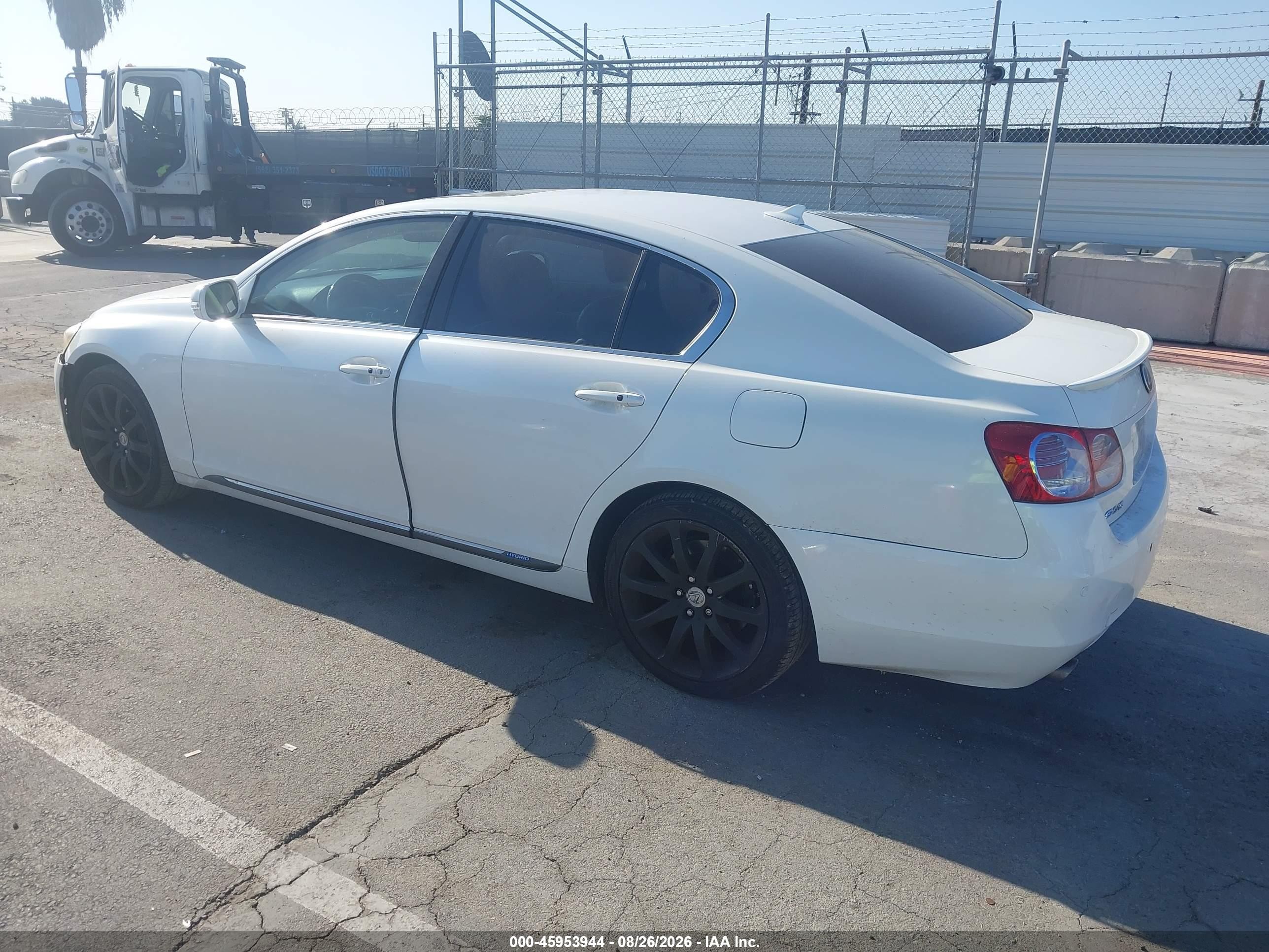 2010 Lexus Gs 450h   Белый vin: JTHBC1KS0A5021115