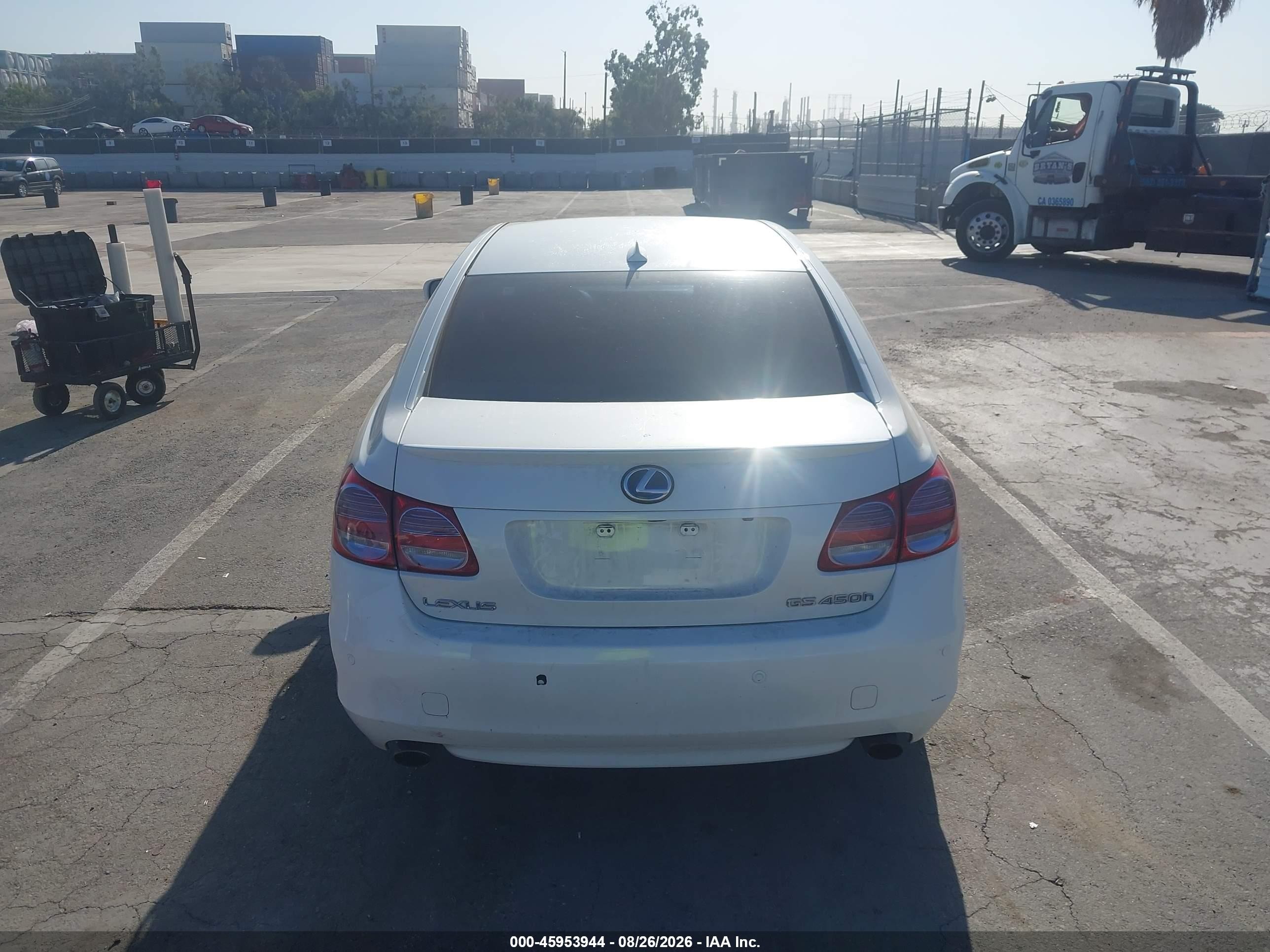 2010 Lexus Gs 450h   Белый vin: JTHBC1KS0A5021115