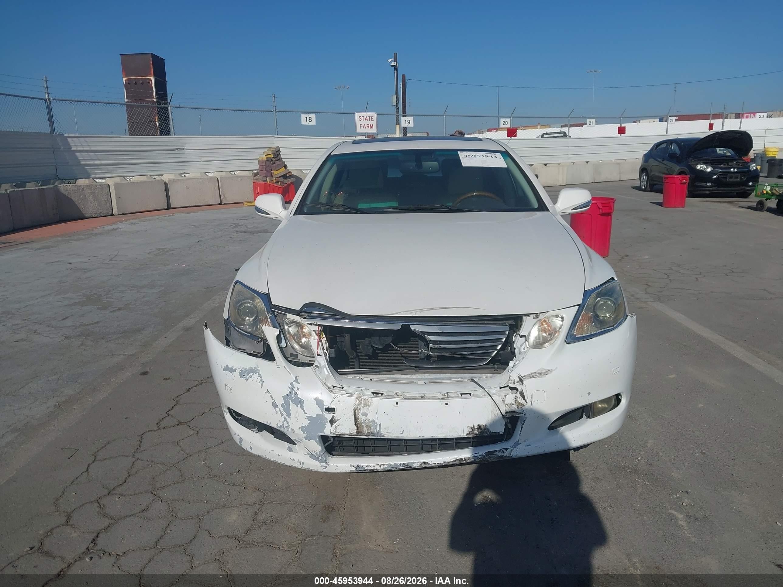 2010 Lexus Gs 450h   Белый vin: JTHBC1KS0A5021115
