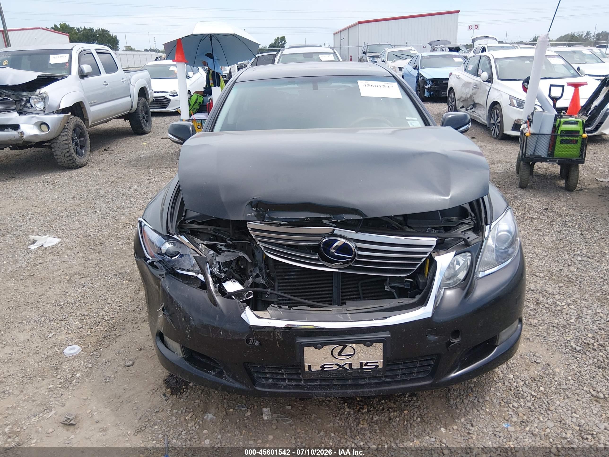 2011 Lexus Gs 450h   Black vin: JTHBC1KS2B5023949