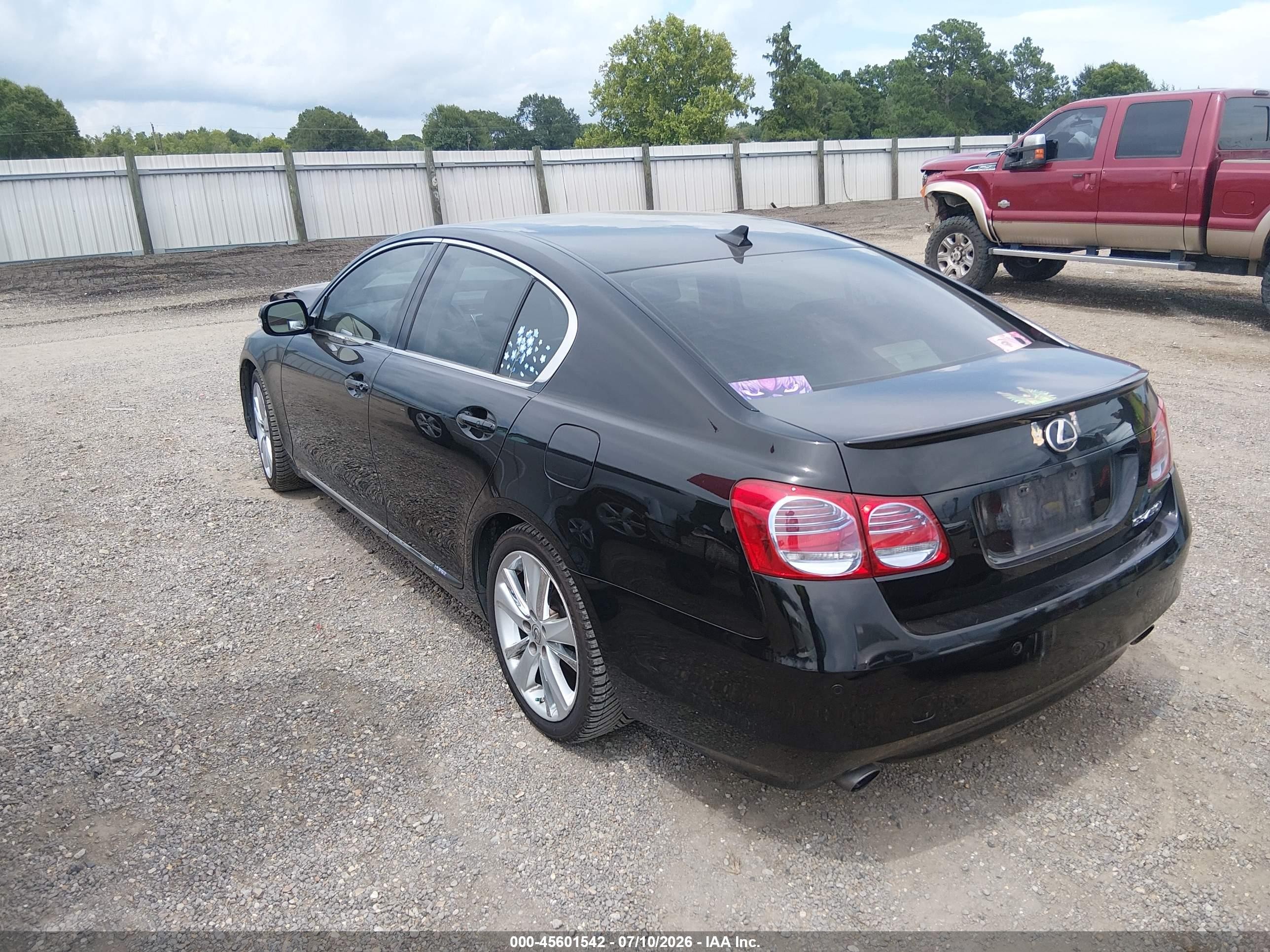2011 Lexus Gs 450h   Black vin: JTHBC1KS2B5023949