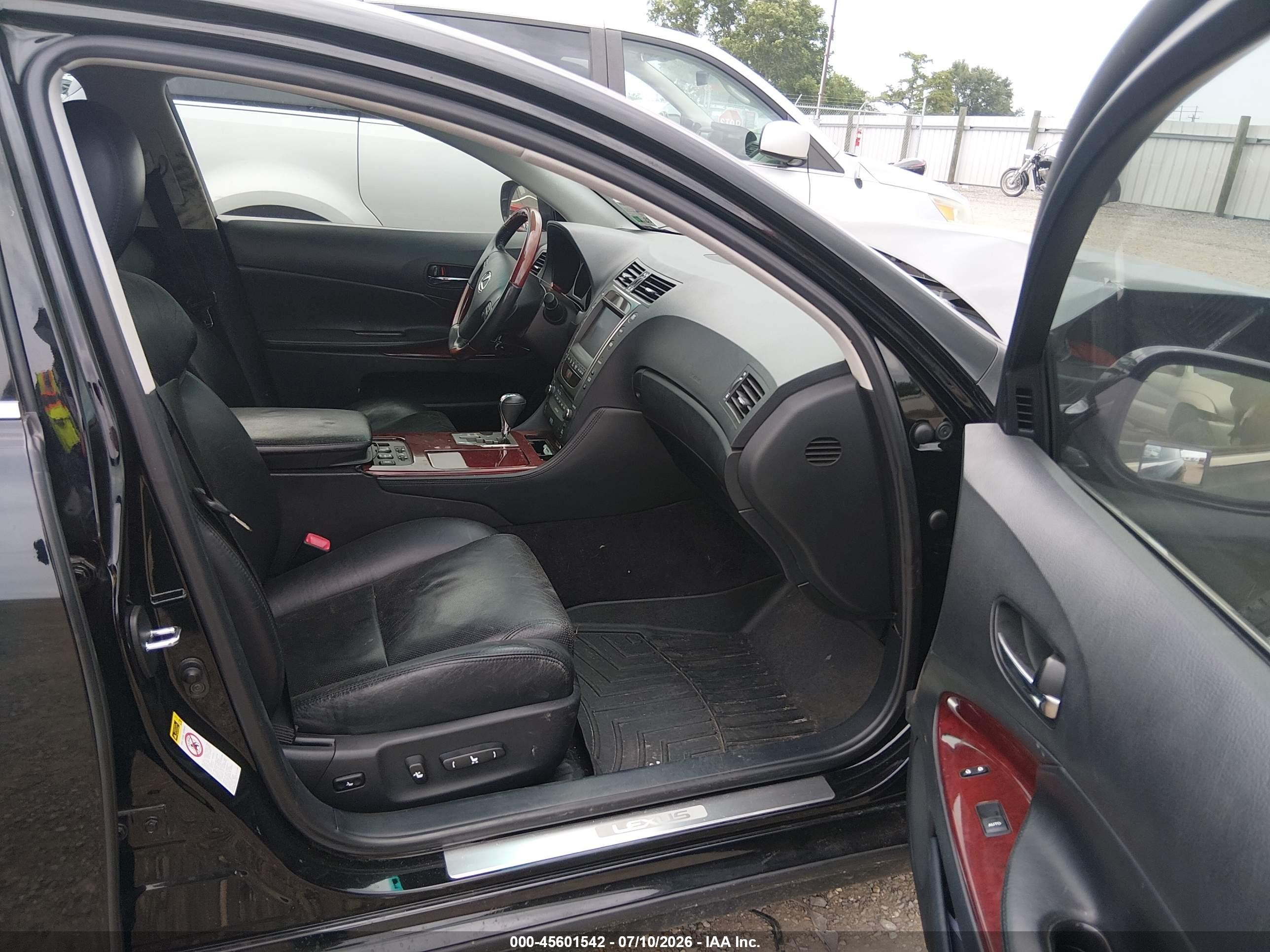 2011 Lexus Gs 450h   Black vin: JTHBC1KS2B5023949