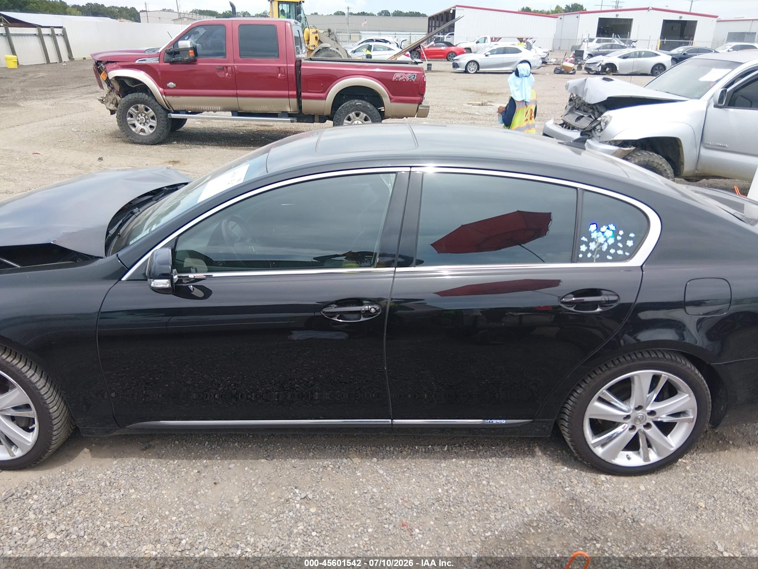 2011 Lexus Gs 450h   Black vin: JTHBC1KS2B5023949