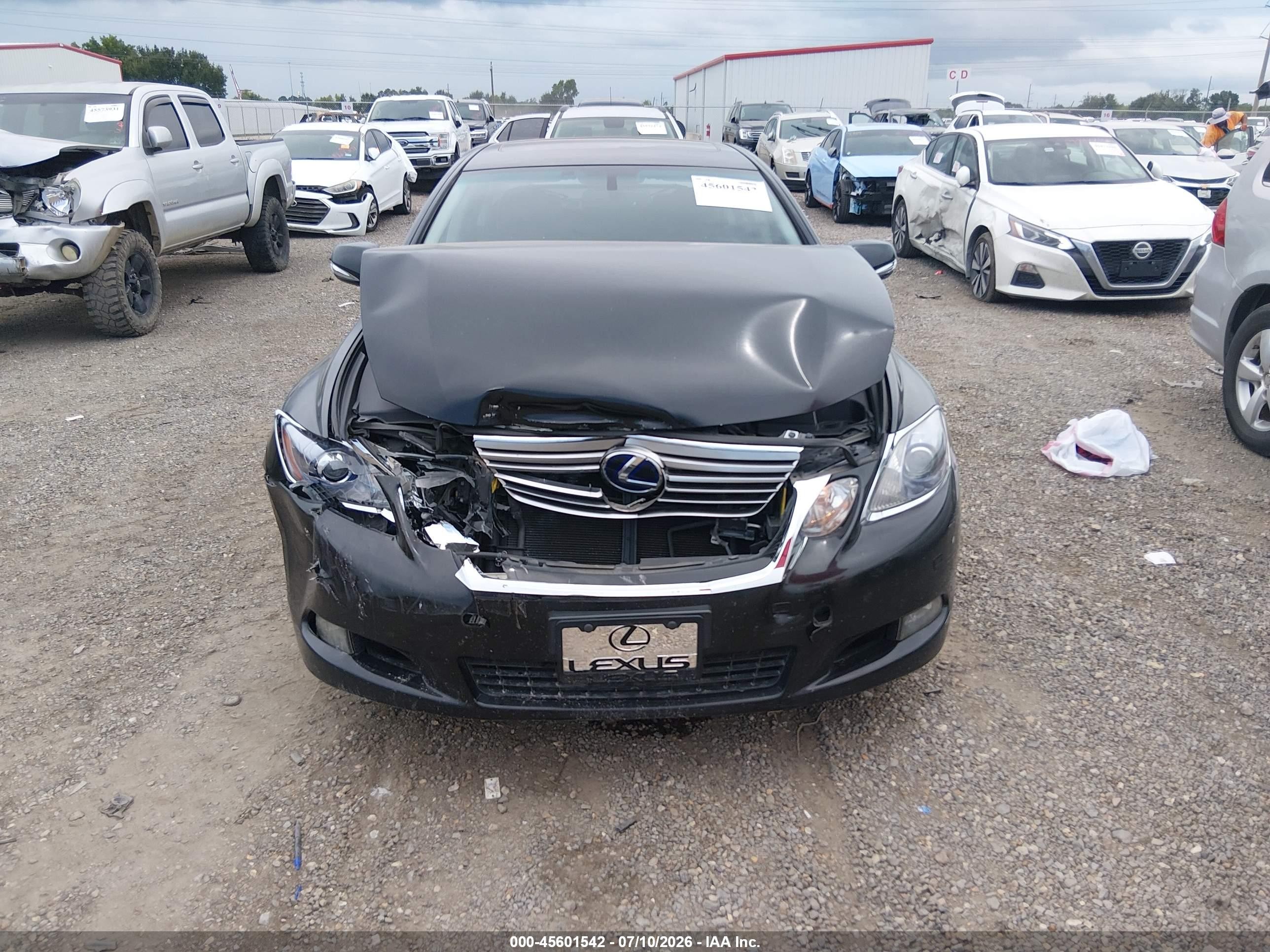 2011 Lexus Gs 450h   Black vin: JTHBC1KS2B5023949