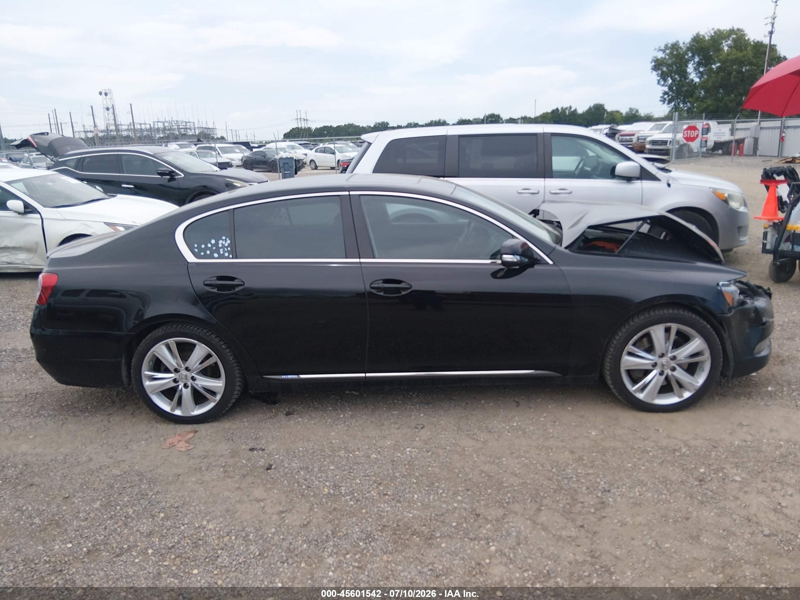 2011 Lexus Gs 450h   Black vin: JTHBC1KS2B5023949